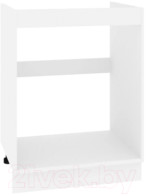 Шкаф под мойку Кортекс-мебель Корнелия Лира НШ60м (белый)