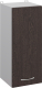 Шкаф навесной для кухни Кортекс-мебель Корнелия Лира ВШ30 (венге) - 
