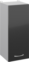 Шкаф навесной для кухни Кортекс-мебель Корнелия Лира ВШ30 (черный) - 