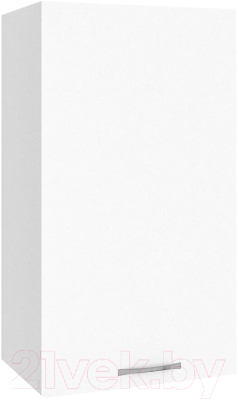 Шкаф навесной для кухни Кортекс-мебель Корнелия Лира ВШ40 (белый)