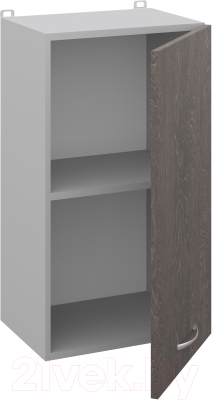 Шкаф навесной для кухни Кортекс-мебель Корнелия Лира ВШ40 (береза)