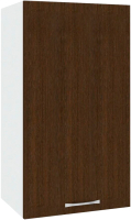 Шкаф навесной для кухни Кортекс-мебель Корнелия Лира ВШ40 (венге) - 