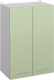 Шкаф навесной для кухни Кортекс-мебель Корнелия Лира ВШ50 (зеленый) - 