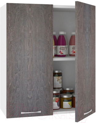 Шкаф навесной для кухни Кортекс-мебель Корнелия Лира ВШ60 (береза)