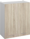 Шкаф навесной для кухни Кортекс-мебель Корнелия Лира ВШ60 (дуб сонома) - 