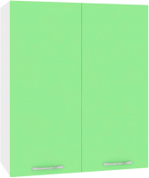 Шкаф навесной для кухни Кортекс-мебель Корнелия Лира ВШ60 (зеленый) - 