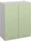 Шкаф навесной для кухни Кортекс-мебель Корнелия Лира ВШ60 (зеленый) - 