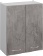 Шкаф навесной для кухни Кортекс-мебель Корнелия Лира ВШ60 (оникс) - 