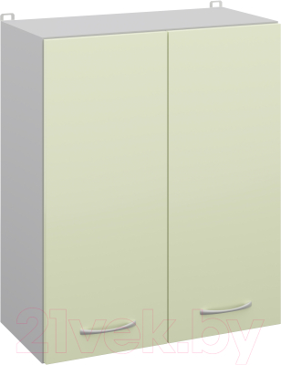 Шкаф навесной для кухни Кортекс-мебель Корнелия Лира ВШ60 (салатовый)