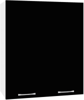Шкаф навесной для кухни Кортекс-мебель Корнелия Лира ВШ60 (черный) - 