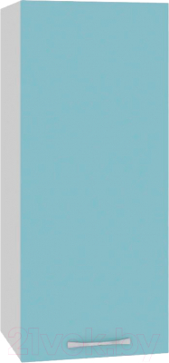 Шкаф навесной для кухни Кортекс-мебель Корнелия Мара ВШ30 (голубой)