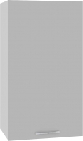 Шкаф навесной для кухни Кортекс-мебель Корнелия Мара ВШ40 (серый) - 