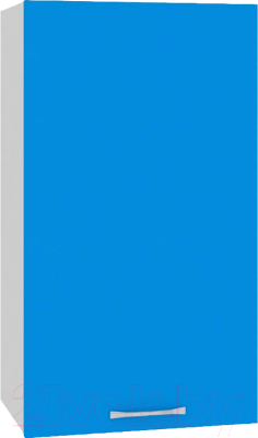 Шкаф навесной для кухни Кортекс-мебель Корнелия Мара ВШ40 (синий)
