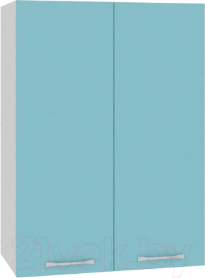 Шкаф навесной для кухни Кортекс-мебель Корнелия Мара ВШ50 (голубой)