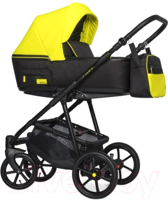 Детская универсальная коляска Riko Swift Neon 3 в 1 (23/crazy yellow)