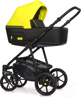 Детская универсальная коляска Riko Swift Neon 3 в 1 (23/crazy yellow)