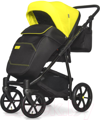 Детская универсальная коляска Riko Swift Neon 3 в 1 (23/crazy yellow)