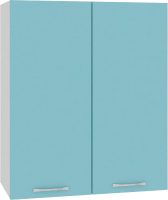 Шкаф навесной для кухни Кортекс-мебель Корнелия Мара ВШ60 (голубой) - 