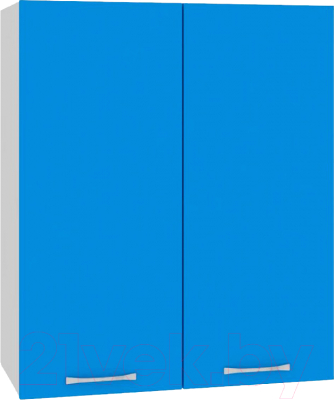Шкаф навесной для кухни Кортекс-мебель Корнелия Мара ВШ60 (синий)