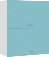 Шкаф навесной для кухни Кортекс-мебель Корнелия Мара ВШ60-2г (голубой) - 