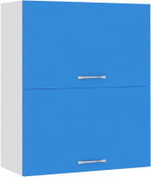 Шкаф навесной для кухни Кортекс-мебель Корнелия Мара ВШ60-2г (синий) - 