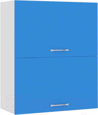 Шкаф навесной для кухни Кортекс-мебель Корнелия Мара ВШ60-2г (синий)