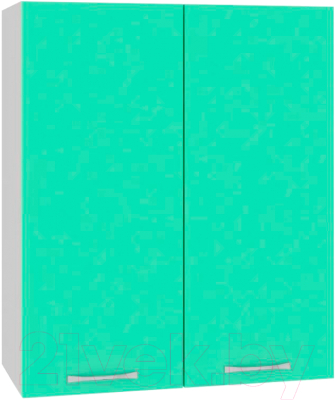 Шкаф навесной для кухни Кортекс-мебель Корнелия Мара ВШ60с (салатовый)
