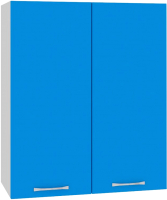 Шкаф навесной для кухни Кортекс-мебель Корнелия Мара ВШ60с (синий) - 