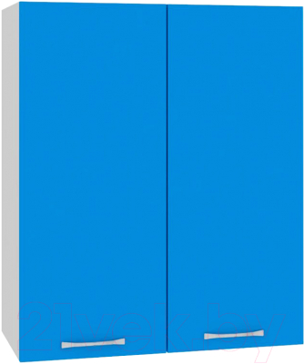 Шкаф навесной для кухни Кортекс-мебель Корнелия Мара ВШ60с (синий)