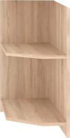 Шкаф-стол кухонный Кортекс-мебель Корнелия Ретро НШК30р без столешницы (дуб сонома) - 