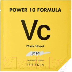 

Маска для лица тканевая It's Skin, Power 10 Formula VC Mask Sheet тонизирующая