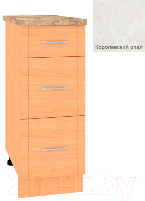 

Шкаф-стол кухонный Кортекс-мебель, Корнелия Ретро НШ30р3ш