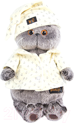 Мягкая игрушка Budi Basa Басик в пижаме / Ks25-024