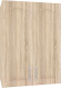 Шкаф навесной для кухни Кортекс-мебель Корнелия Ретро ВШ50 (дуб сонома) - 