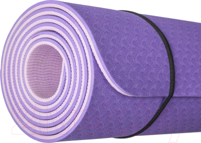 Коврик для йоги и фитнеса Sundays Fitness IR97503 (фиолетовый/сиреневый)