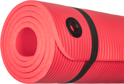 Коврик для йоги и фитнеса Sundays Fitness IR97506 (180x60x1см, красный)