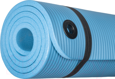 Коврик для йоги и фитнеса Sundays Fitness IR97506 (180x60x1.2см, голубой)