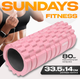 Валик для фитнеса Sundays Fitness IR97435B (розовый) -