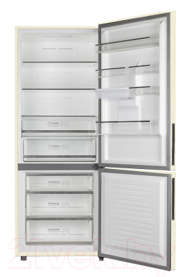Холодильник с морозильником Maunfeld MFF 1857NFBG