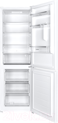Холодильник с морозильником Maunfeld MFF 185SFW
