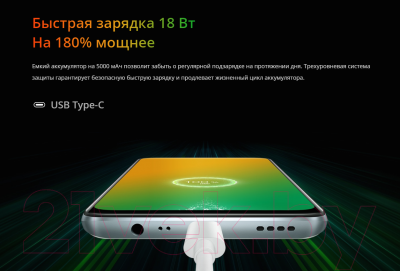 Смартфон Realme 6I 4/128GB / RMX2040 (зеленый)