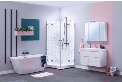 Комплект мебели для ванной Aquanet Бруклин 100 / 207800