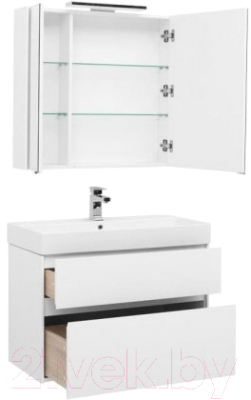 Комплект мебели для ванной Aquanet Бруклин 85 / 207801