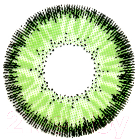 Комплект контактных линз Hera Classic Green Sph-0.00 (2шт)