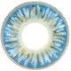 Комплект контактных линз Hera Premium Blue Sph-0.00 (2шт) - 