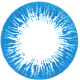 Комплект контактных линз Hera Rise Blue Sph-1.00 (2шт) - 