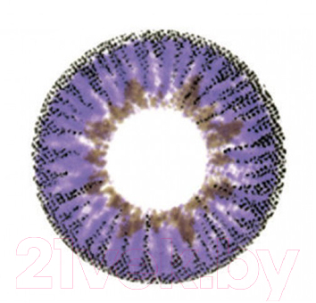 Комплект контактных линз Hera Elegance Violet Sph-1.00 (2шт)
