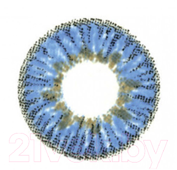 Комплект контактных линз Hera Elegance Blue Sph-1.00 (2шт)