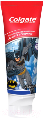 Зубная паста Colgate Защита от кариеса 6+ Batman (75мл)