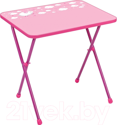 Стол детский Ника СА2/Р Алина 2 (розовый)